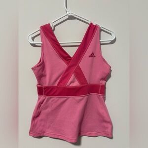 Clima365 adidas workout top pink